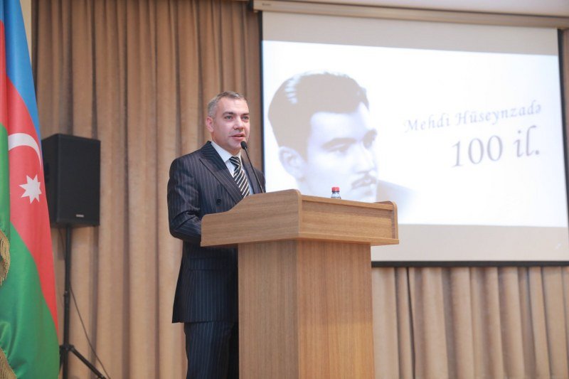 AzMİU-da əfsanəvi partizan Mehdi Hüseynzadənin xatirəsi anılıb
