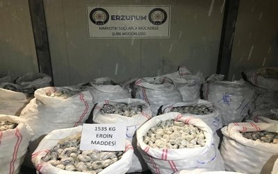 Türkiyə tarixinin ən böyük heroin əməliyyatı - 1 ton yarım narkotiklə...