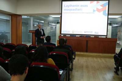Azərbaycan Universitetində “Enterprise Azerbaijan”ın startap təlimi keçirilib