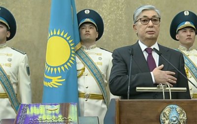 Nazarbayev getdi, o gəldi - Andiçmədən foto