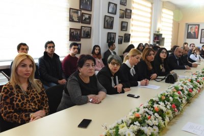 ADU-da “31 Mart Azərbaycanlıların soyqrımı” mövzusunda dəyirmi masa keçirilib