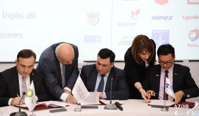Dövlət Neft və Sənaye Universiteti, “BP Azerbaijan” və “British Council” arasında müqavilə imzalanıb