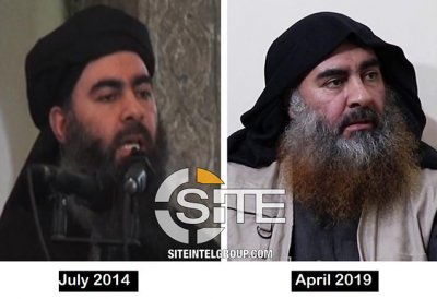 İŞİD liderinin 5 il sonra ilk videosu yayıldı - Məğlubiyyətini etiraf etdi