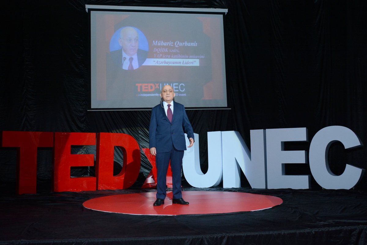 UNEC-də Ulu Öndər Heydər Əliyevə həsr olunan ilk TEDx konfransı keçirilib