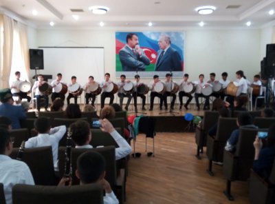 Abşeron rayon Xırdalan şəhər 11 illik musiqi məktəbinin kollektivinin konserti keçirilib