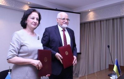 AzMİU ilə Kiyev Milli İnşaat və Memarlıq Universiteti  arasında qarşılıqlı anlaşma Memorandumu imzalanıb