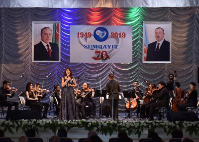 Sumqayıtda Ü.hacıbəyli adına Bakı Musiqi Akademiyasının Gənclər Kamera Orkestrinin konserti keçirilib