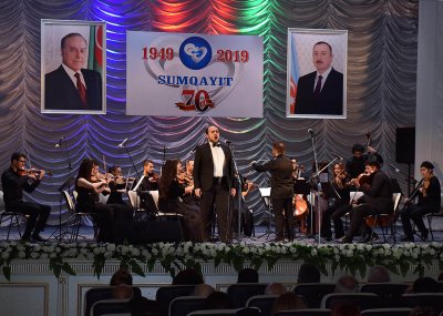 Sumqayıtda Ü.hacıbəyli adına Bakı Musiqi Akademiyasının Gənclər Kamera Orkestrinin konserti keçirilib