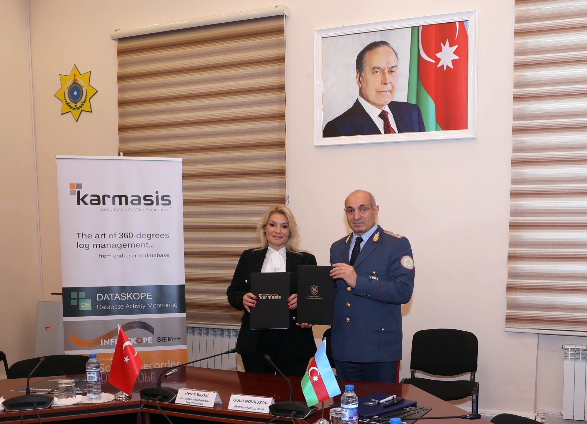 Gömrük Akademiyası ilə “Karmasis Azərbaycan” şirkəti arasında Anlaşma Memorandumu imzalanıb