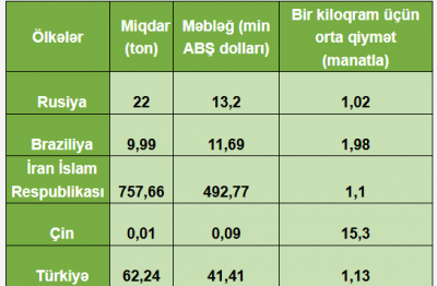 Azərbaycandan bu ölkəyə bir kiloqramı 17 manata qarpız satılır