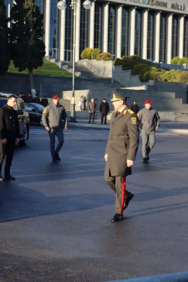 Generallar Şəhidlər Xiyabanında - Foto, Video