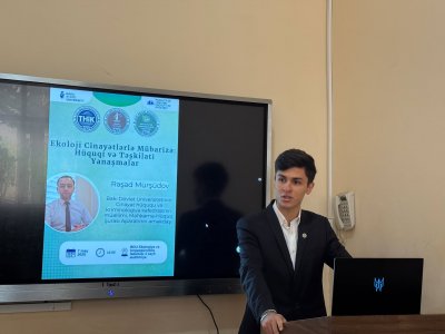 BDU-da “Ekoloji cinayətlərlə mübarizə: hüquqi və təşkilati yanaşmalar” mövzusunda maarifləndirici tədbir