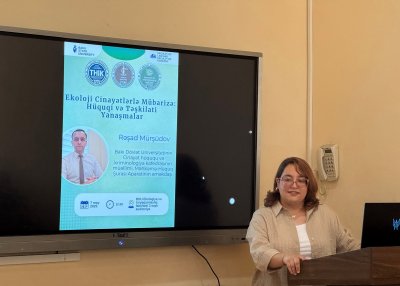 BDU-da “Ekoloji cinayətlərlə mübarizə: hüquqi və təşkilati yanaşmalar” mövzusunda maarifləndirici tədbir
