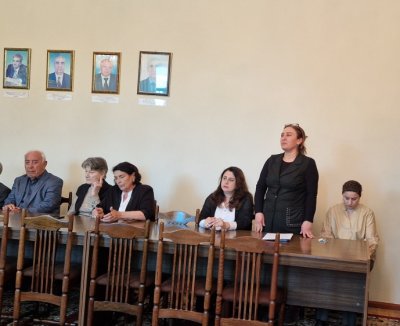 Polimer Materialları İnstitutunda Heydər Əliyevin anadan olmasının 102-ci  ildönümünə və Qələbənin 80 illiyinə  həsr olunan iclas keçirilib