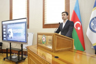BDU-da Dünya Robot Olimpiadası haqqında infosessiya  