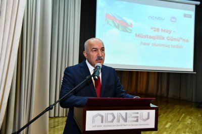 ADNSU-da 28 May – Müstəqillik Günü qeyd olunub