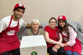 Leyla Əliyevanın təşəbbüsü ilə qurban payları verildi Leyla Əliyevanın təşəbbüsü ilə qurban payları verildi