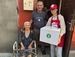 Leyla Əliyevanın təşəbbüsü ilə qurban payları verildi Leyla Əliyevanın təşəbbüsü ilə qurban payları verildi