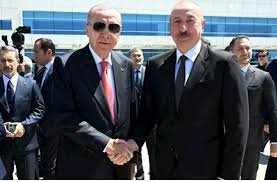 Ərdoğan İlham Əliyevi qarşıladı - FOTO