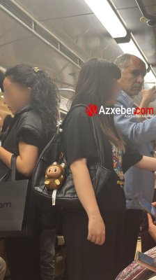 Xanlar Vəliyev metroda görüntüləndi