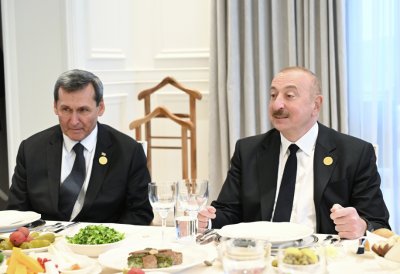 Şuşada rəsmi nahar- Foto