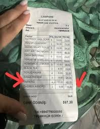 "Lampare"də parkinqə görə müştəridən 40 manat ödəniş alındı