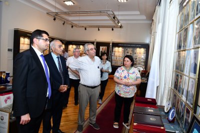 ADNSU-da Türkiyə və ABŞ universitetlərinin professorları ilə görüş keçirilib - FOTOLAR ADNSU-da Türkiyə və ABŞ universitetlərinin professorları ilə görüş keçirilib - FOTOLAR