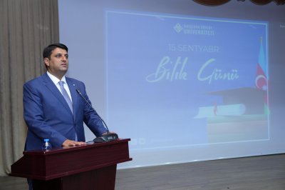 NDU-da 15 sentyabr “Bilik günü” qeyd olunub