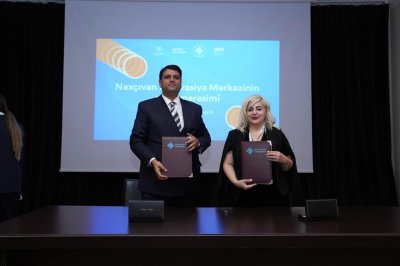 NDU-da Naxçıvan İnnovasiya Mərkəzinin açılışı olub və “İnnovasiya və davamlı inkişaf yeni ideyalar və həllər” mövzusunda I Beynəlxalq Elmi konfransı başlayıb