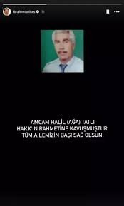 İbrahim Tatlısesə ağır itki - FOTO