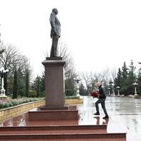 İlham Əliyev Şamaxı rayonuna səfər edib - FOTO