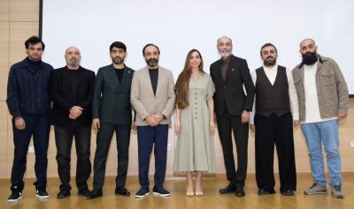 Arzu Əliyeva Bakı Ali Neft Məktəbində 