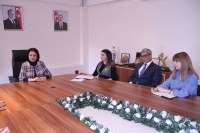 AzMİU-nun rektoru “British Council” Azərbaycanın nümayəndələri ilə görüşüb