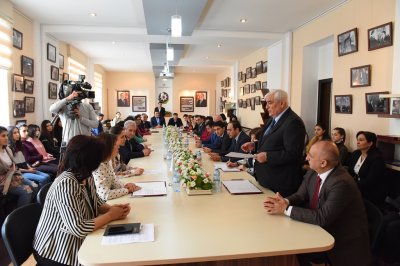 ADU ilə Beynəlxalq Türk Mədəniyyəti və İrsi Fondu arasında anlaşma memorandumu imzalanıb