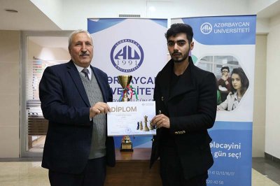 Azərbaycan Universitetində növbəti ənənəvi şahmat turniri keçirili