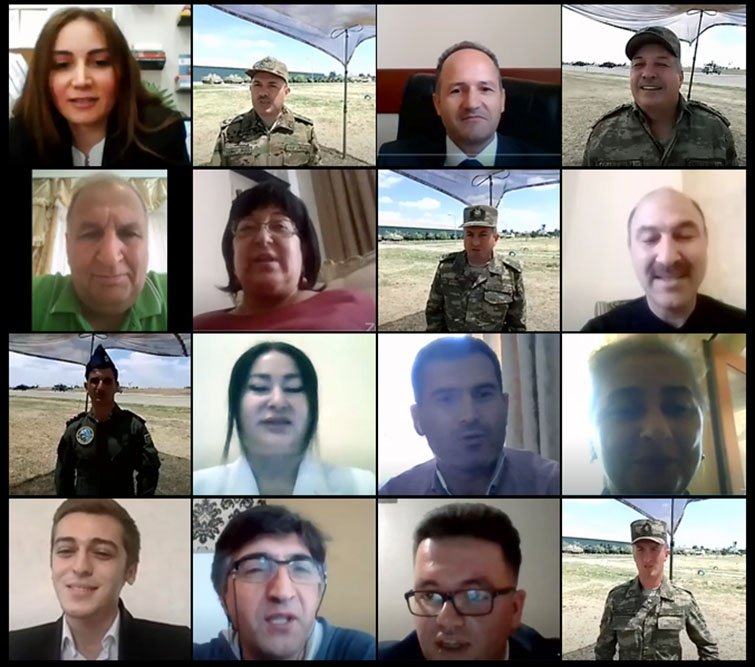 UNEC kollektivi Azərbaycan Ordusuna onlayn dəstək nümayiş etdirib