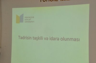 Mingəçevir Dövlət Universitetində “Tyutor xidməti – 2024” təlimlərinə start verilib