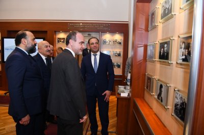 Türkiyənin Niğde Ömer Halisdemir Universitetinin rektoru ADNSU-da olub