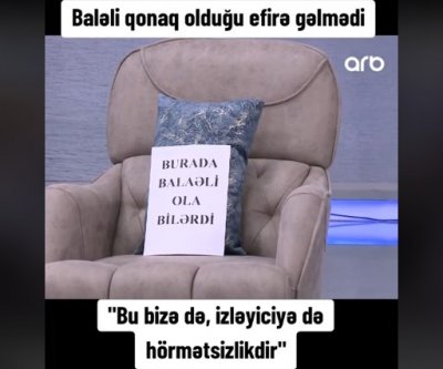 Balaəli verlişə çıxmaqdan İMTİNA ETDİ - Yerinə kağıza görün NƏ YAZIB QOYDULAR