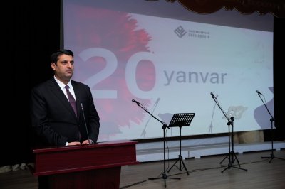 NDU-da “20 Yanvar – Ümumxalq Hüzn Gününün 35 illiyi”nə həsr olunmuş tədbir keçirilib