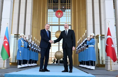 Əliyevlə Ərdoğan İğdır-Naxçıvan qaz kəmərinin açılışında iştirak etdi - Yenilənib