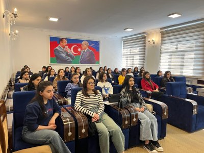 Mingəçevir Dövlət Universitetində "Uşaq şəxsiyyətinin formalaşmasında qrupların rolu" mövzusunda təlim keçirilib