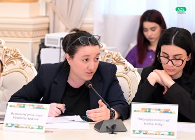“BDU könüllüləri” təşkilatının sədri gənclər və idman naziri ilə görüşdə süni intellekt etikasına dair layihəni təqdim edib