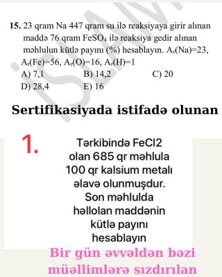 "Sualların əvvəlcədən müəyyən şəxslərə təqdim olunması..." - Kamran Əsədov fotolar PAYLAŞDI