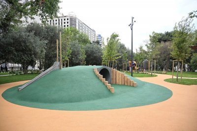 Bakıda yeni park - Prezident və xanımı açılışda iştirak etdi - FOTOLAR