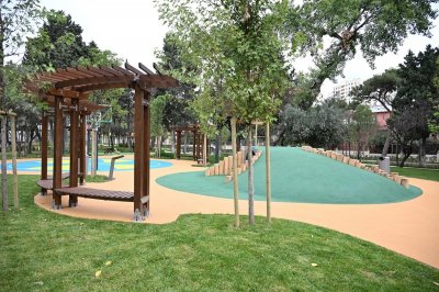 Bakıda yeni park - Prezident və xanımı açılışda iştirak etdi - FOTOLAR