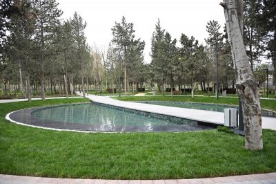 Bakıda yeni park - Prezident və xanımı açılışda iştirak etdi - FOTOLAR