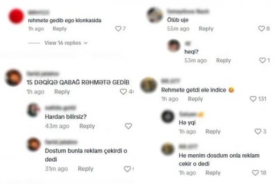 Tanınmış bloger müayinə üçün getdiyi xəstəxanada öldü - İDDİA