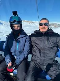 Prezident və nəvələri Şahdağda - Foto