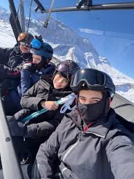 Prezident və nəvələri Şahdağda - Foto